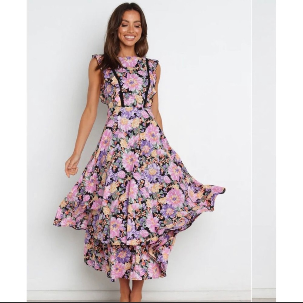 Petal and Pup Delvita Floral Dress